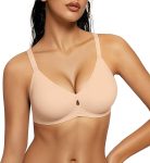 Wireless Bras for Women No Underwire Jelly Bras Seamless Push Up Full Coverage Bralettes Comfortable Everyday Bra